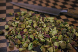chopped pistachio nuts